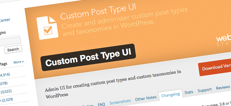 Custom Post Type UI